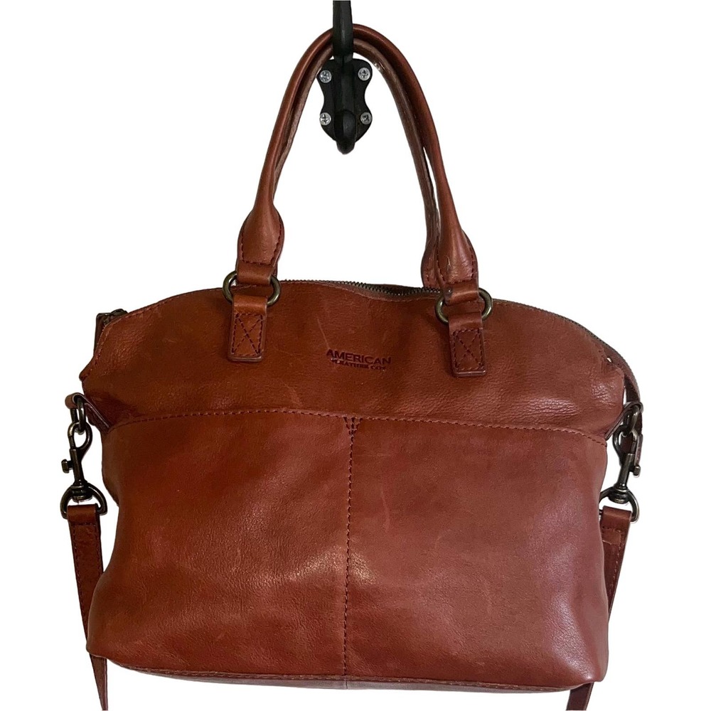American Leather Company Carrie Dome Satchel